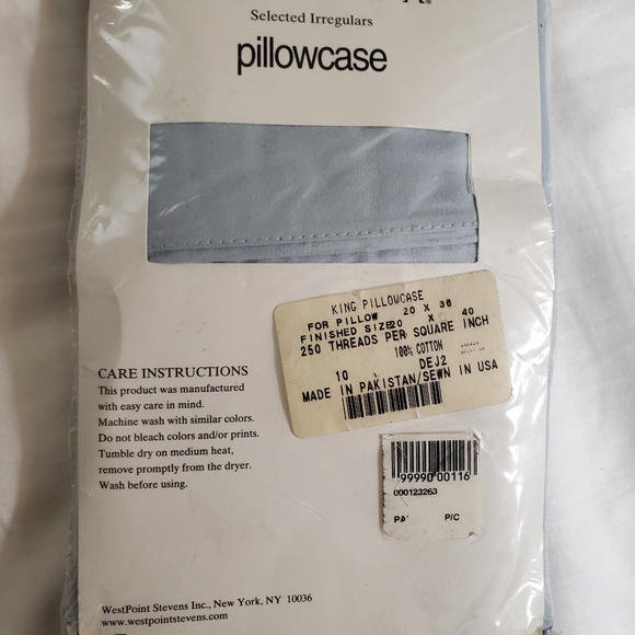 2 sets King pillow cases Green - Picture 3 of 4